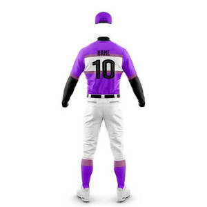 ชุดกีฬาเบสบอลแห้งเร็ว2024น้ำหนักเบาออกแบบได้ตามที่ต้องการ - Product Image 2