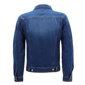 Custom Design <b>Men's</b> Rugged Wear Button Down Denim Jacket Fashion Classic Long Sleeve <b>Jean</b> Jacket high quality - Product Image 2