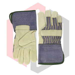 MH EXPORT IMPORT MH-0059 Heavy-Duty Split Leather Rigger <b>Gloves</b> Comfortable Outdoor Work <b>Mittens</b> Gardening Welding Safety - Product Image 1