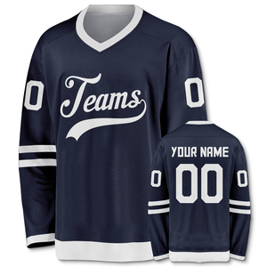 เสื้อกีฬาฮอกกี้น้ำแข็งออกแบบโลโก้ได้ตามต้องการ - Product Image 1