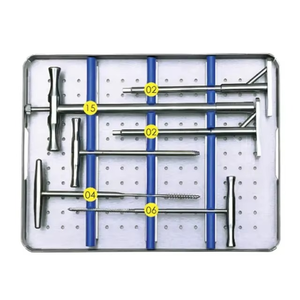 Ensemble d'instruments orthopédiques manuels en acier inoxydable personnalisés 2023, haute qualité, réutilisables, outils chirurgicaux vétérinaires certifiés CE - Product Image 4