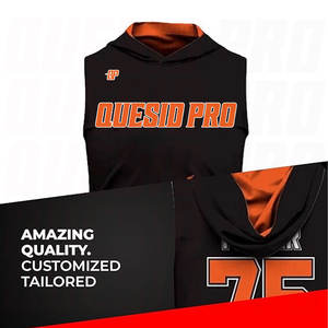 Camiseta Deportiva con Capucha de Fútbol 7v7 de la Temporada, Alta Calidad, Personalizable, Entrega Súper Rápida, Contactar para Precio y Diseño - Product Image 2