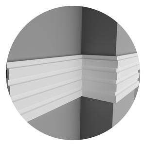 Wall <b>panel</b> Parco 120 (white) - Product Image 1