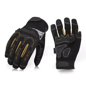 Guantes mecánicos industriales personalizados, resistentes al agua, nuevo artículo, guantes resistentes al calor, seguridad, hechos por cuero Salva - Product Image 4