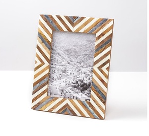 Handmade Modern Pattern Wooden Photo <b>Frame</b> with Antique Bone Inlay Customized Logo Picture <b>Album</b> & Photo <b>Frames</b> - Product Image 4