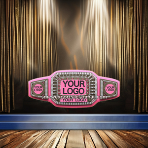 Ceintures de titre de championnat unisexe confortables en cuir pur personnalisées pour Jiu-Jitsu karaté Judo boxe grappling & Taekwondo - Product Image 1