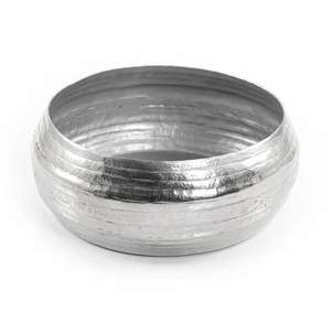 Handmade Eco-Friendly Wooden Base Bone Inlay <b>Stainless</b> <b>Steel</b> Wedding Party Chocolate Serving <b>Bowl</b> - Product Image 2