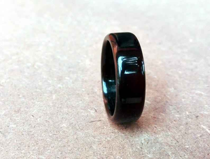 Anillo de Cuerno de Búfalo Pulido, Ecológico, Duradero y Ligero para Hombre y Mujer, Anillo de Dedo de Moda por saniya handicraft - Product Image 4