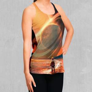 Camiseta sin Mangas de Diseño Casual OEM, Técnica de Sublimación Lavada, Buena Calidad, Personalizada, Camiseta de Verano para Mujer, Transpirable - Product Image 4