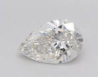 Pierre précieuse de laboratoire Premium Rudra Jewels, taille poire, couleur vive fantaisie, 1,08 ct, VVS2, certifiée IGI, pour la joaillerie
