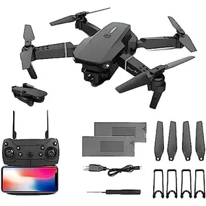 Drone quadrirotor RC pliable double E88 Pro WiFi FPV 1080P HD niveau débutant avec caméra 4K - Product Image 1