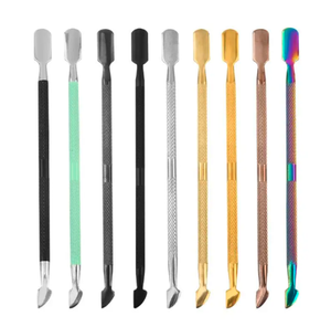 ANAAIF Coupe-ongles professionnel en acier inoxydable Lame incurvée Outil de manucure pour les doigts Grattoir à cuticules - Product Image 1