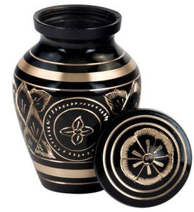 Handmade Brass Pet Cremation Urns Funeral Urns For Cat and <b>Dog</b> Ashes Burial Urns - Product Image 1