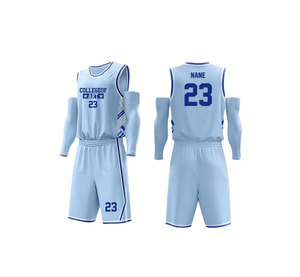Uniforme de basket-ball personnalisé coupe automatisée ensembles de vêtements de sport de basket-ball pour adultes vêtements d'équipe - Product Image 1