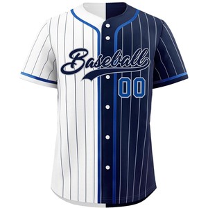 Team Baseball Jersey Custom Button <b>Mesh</b> Shirt Breathable Quick Dry Softball Uniform Tackle Twill Embroidered Letters <b>Plus</b> <b>Size</b> - Product Image 5