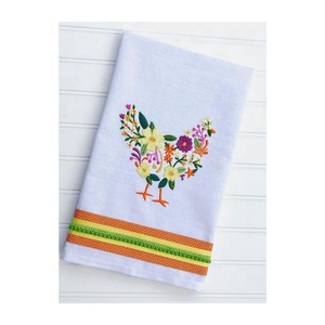 Customized Mushroom Printed Tea Towel <b>Kitchen</b> Towel Dish Towel 100% Cotton OEM ODM Low MOQ Wholesale Direct Factory - Product Image 3