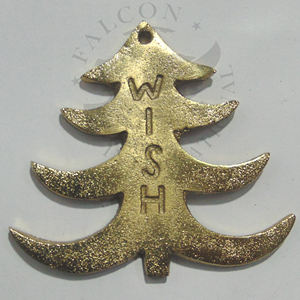 Tôle de Noël Tenture murale en or Finition Design unique Excellente qualité Meilleur pour la décoration de la maison - Product Image 4