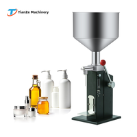 Machine de remplissage pour liquides (eau pure, soupes, sauces chili, glycérine, parfums, détergents) de 10 à 100 ml, idéale pour la crème glacée