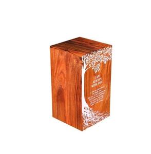 Urnes faites à la main pour la crémation Mère Crémation pour l'homme pour cendres Arbre de vie Urne (palissandre blanc adulte) - Product Image 5