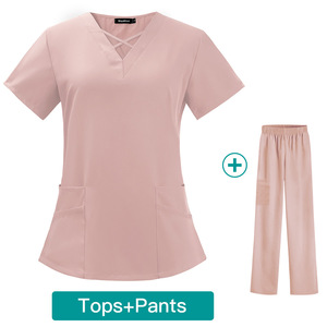 Uniformes Médicos Adar, Nuevo Diseño TRS, Conjuntos de Uniformes de Hospital Elásticos de Poliéster y Spandex - Product Image 5