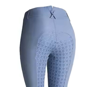Women Equestrian Breeches High Waist <b>Full</b> Seat Riding Tights Anti <b>Slip</b> Horse Riding Leggings Skinny Fit Customized Packaging - Product Image 6