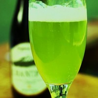 CHANPAN Vin mousseux japonais au matcha de qualité supérieure, vin de table de qualité cérémonielle, 5% ABV, sec en bouteille