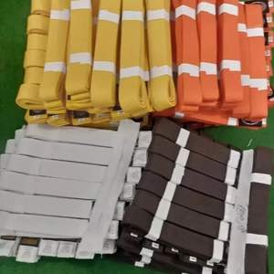 Jiu Jitsu <b>Belts</b> Cotton/polyester <b>Fabric</b> Custom Label Designs Bjj <b>Belts</b> Made in Pakistan - Product Image 1