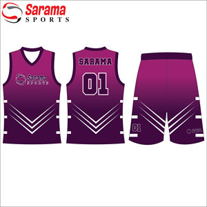Prix d'usine Dernier maillot de basket-ball Design Couleur Orange Basketball Uniforme Personnalisé Réversible Basketable, - Product Image 3