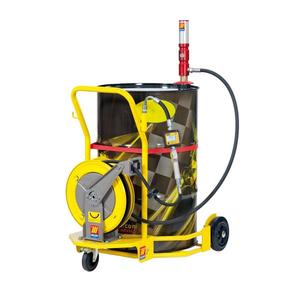 Juego de aceite con ruedas Meclube para barriles de 180-220L para almacenamiento y transporte de lubricantes - Product Image 1