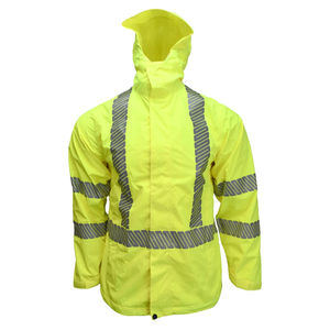 Unisex al aire libre Hi Vis chaquetas de seguridad transpirable de secado rápido impermeable OEM servicio personalizado - Product Image 2