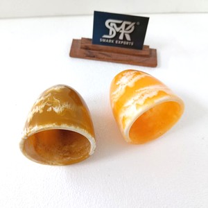 แก้วน้ำชาเรซิ่นงานฝีมือสไตล์คุลฮัด  รักษ์โลก ทำด้วยมือ เหมาะสำหรับร้านกาแฟ โรงแรม ของตกแต่งบ้าน ของขวัญ - Product Image 4