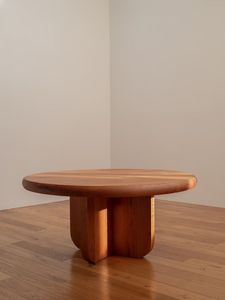 Mesa de Centro de Madera Maciza Hecha a Mano de Primera Calidad |   Mesa de Centro de Madera Resistente para Sala de Estar, Oficina y Decoración de Hoteles - Product Image 3