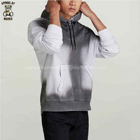 Hoodie Fleece Vintage Wash Custom Printing Dengan Kantong Kanguru, Pengiriman Cepat Urban Dengan Harga Terjangkau