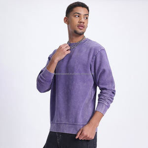 Nardon Apparel Wholesale Custom Premium Plain <b>Sweater</b> 100% Cotton Sweat <b>Shirt</b> - Product Image 3