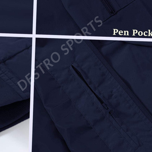 แจ็คเก็ตบอมเบอร์แขนยาวระบายอากาศได้ดีมีซิปดีไซน์พิเศษสำหรับกลางแจ้งฤดูหนาว - Product Image 3