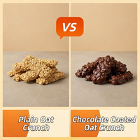 Machine d'enrobage automatique de chocolat haute performance multi-usages pour les céréales croustillantes naturelles avec tunnel de refroidissement