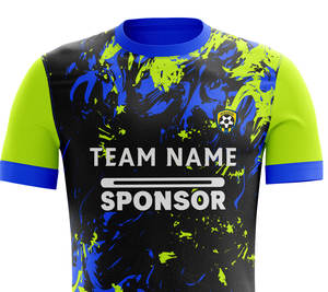 ชุดเสื้อฟุตบอลพิมพ์ลายโพลีเอสเตอร์แบบซับลิเมชันชุดเสื้อสำหรับเล่นฟุตบอลมีสไตล์ - Product Image 4