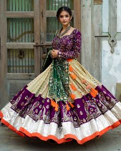 Lehenga choli ชุดอินเดียสำหรับงานแต่งงานและชุดอยู่บ้านสำหรับสตรีผ้าคุณภาพสูง - Product Image 3