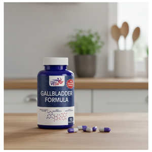 Formule de la vésicule biliaire en capsules végétales, 60 unités, pour l'équilibre digestif, la nutrition quotidienne et le bien-être général - Product Image 5