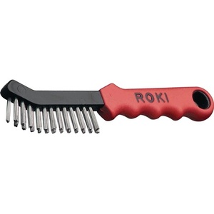 Wire <b>Brush</b> 225mm 0.35mm Steel 2-Row by ROKI LESSMANN - Product Image 1