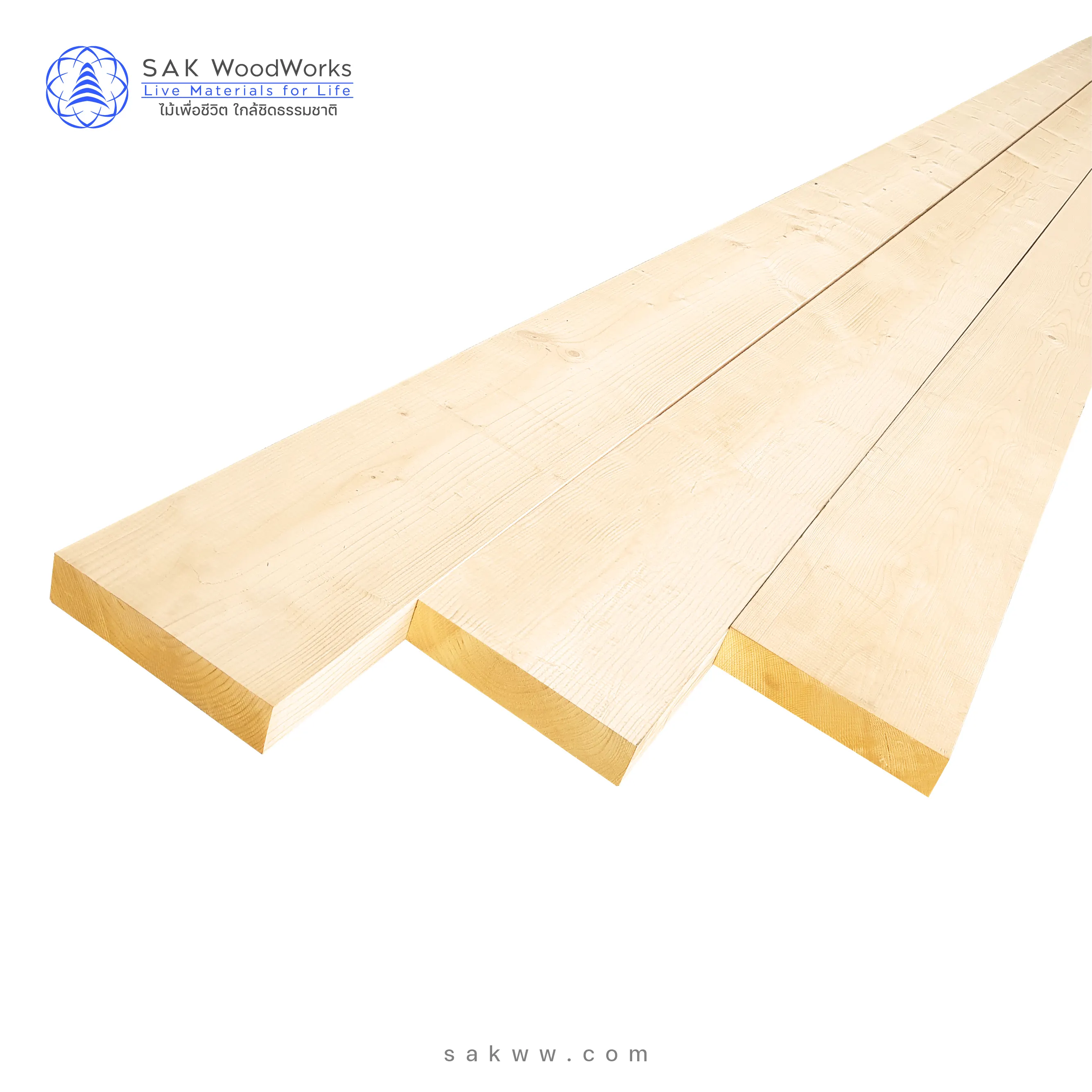 SAK WoodWorks Northern Russian Pine Spruce Solid Wood Board Best Choice for Wooden Stairs Tread