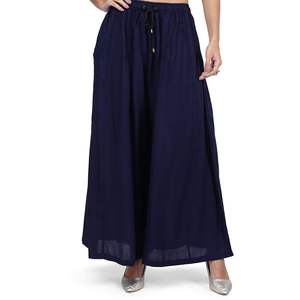 Mode femmes pantalons décontractés respirant taille haute pantalon à jambes larges avec fermeture élastique Style droit ample pour le printemps - Product Image 2