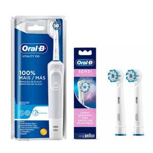 Brosse à dents électrique rechargeable Oral-B, toutes les séries disponibles, série IO Pro 300/1000/3000, poils durs, boîtier métallique, IPX5 - Product Image 6