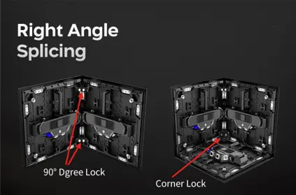 실내 대형 비디오 벽 패널 대여 곡선 P3.91 VR XR LED 무대 화면 대화 형 LED 패널 몰입 형 3D 디스플레이