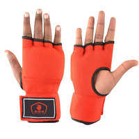 Équipement sportif de haute qualité, gants de boxe durables à bandages rapides, vente chaude, gants de fitness à demi-doigts avec bandages rapides