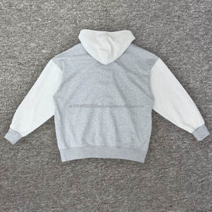 เสื้อฮู้ด400gsm ซิปบล็อกสีขนาดใหญ่ปรับแต่งได้ปรับแต่งได้เสื้อฮู้ดแบบมีซิป - Product Image 2