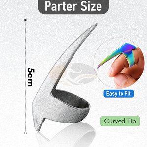 Anneaux de séparation et de coiffage des cheveux, pinces en acier inoxydable pour dreadlocks et extensions de cheveux humains, usage commercial - Product Image 3