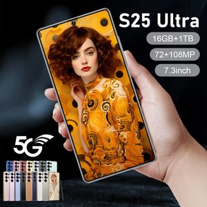 S25 Ultra Batterie 8000 mAh Écran OLED HD 7,3 pouces 120 Hz Caméra arrière 108 MP 65 W CDMA LTE pour une utilisation prolongée en zones éloignées Français/Espagnol/Anglais - Product Image 3