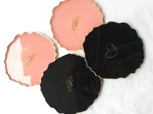 Posavasos de resina de joya hechos a mano elegantes, modelo pintado a mano, accesorios para bebidas - Product Image 3