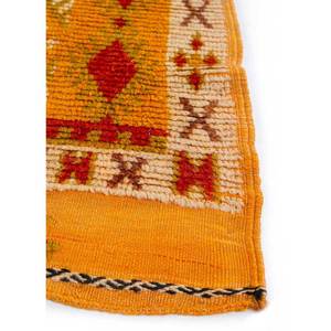 Nuray Hand Knotted Wool Rug <b>Red</b> & Orange Geometric Pattern Large Area 9x12 for Home Living Room Decorations-Pae-146 - Product Image 4